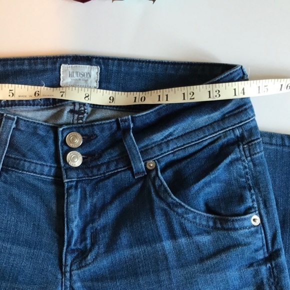 Hudson Boot Cut Blue Jeans Size 26 - Picture 7 of 14